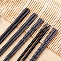 10 pair japanese sushi chopsticks alloy non slip sushi food sticks chop sticks chinese gift reusable chopsticks