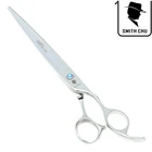 8,0 дюймов ножницы для стрижки больших собак Smith Chu Japan 440c прямые изогнутые ножницы для ухода за домашними животными триммер поставщики B0041C