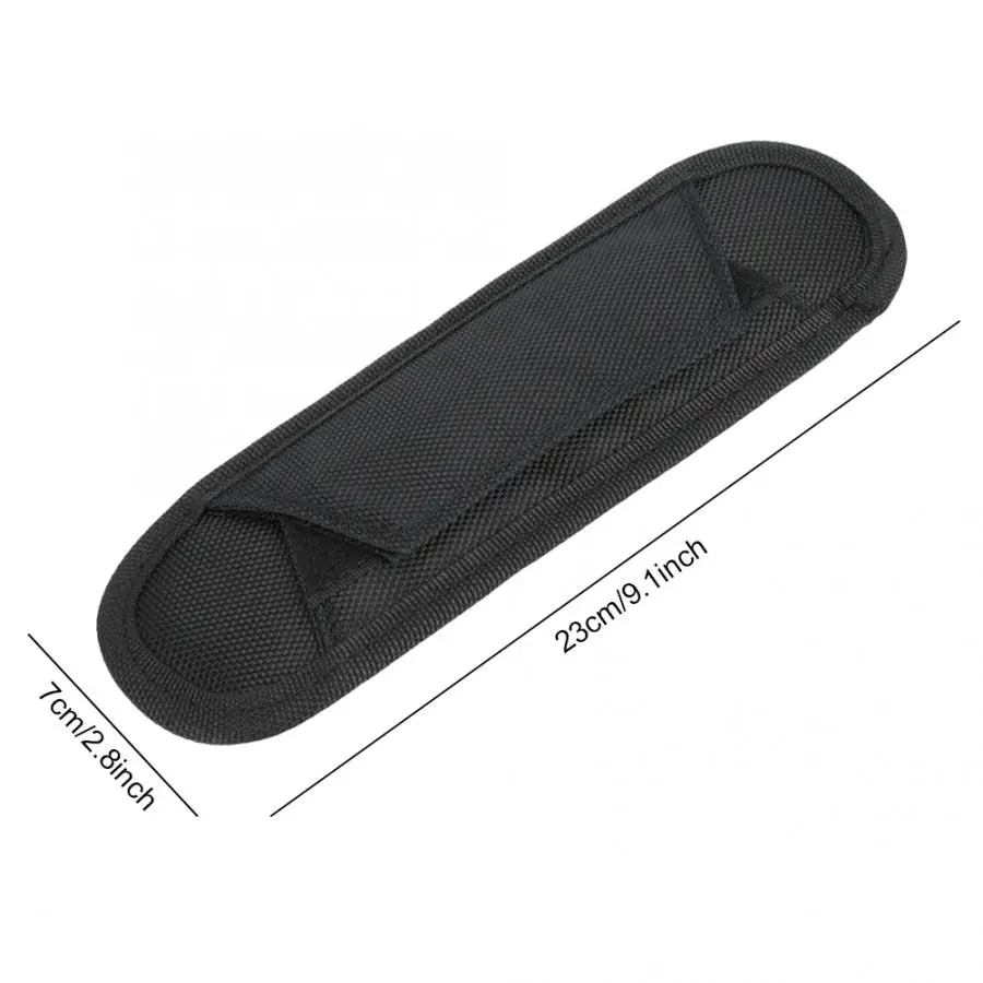 Прочный мешок ремень Pad Мягкий плечо Замена Черный для камеры рюкзак гитары малый