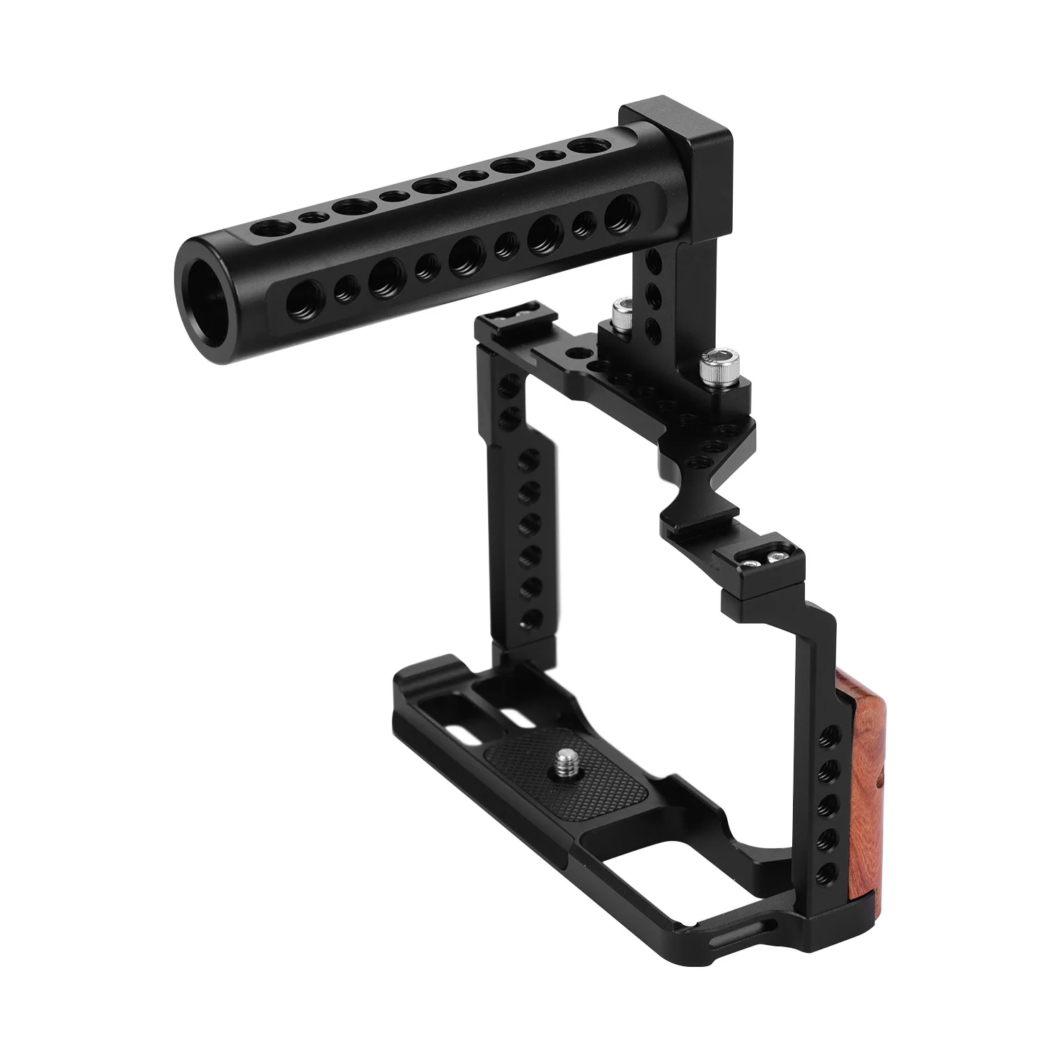 Клетка для видеокамеры Andoer + комплект с верхней ручкой из алюминиевого сплава