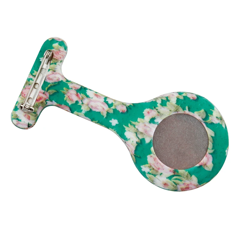 Карманные часы ALK FOB для медсестер силиконовые медицинские с принтом подарок