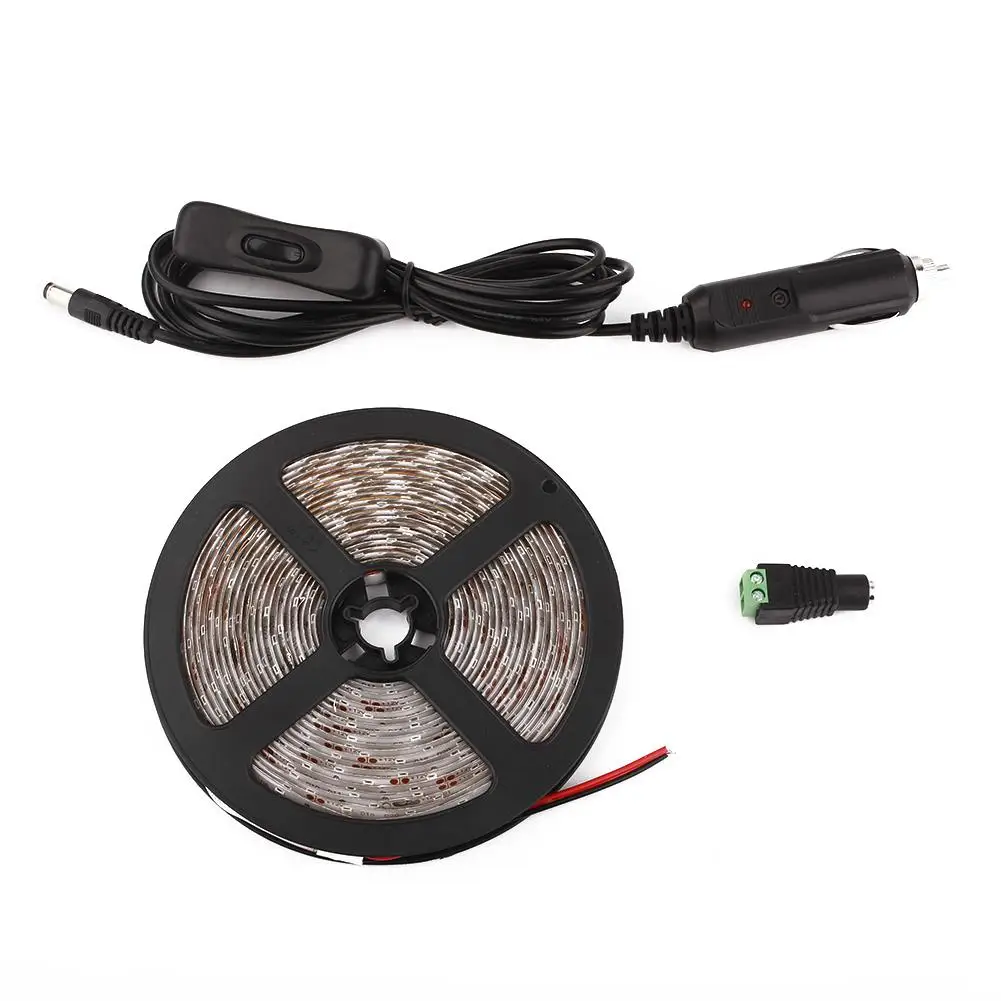 5 м SMD3528 светодиодный прочный светильник для украшения автомобиля