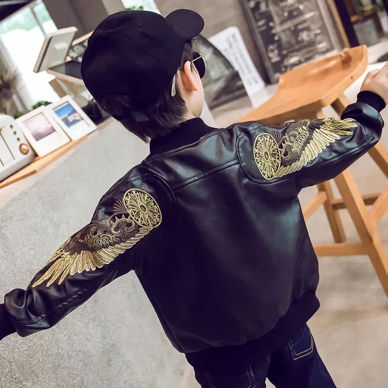 

teen boys Jacket for Boy Spring Autumn Kid fashion Boys Parka Kids Child Trench Coat Girl Cotton Jackets 6 8 10 12 14 years