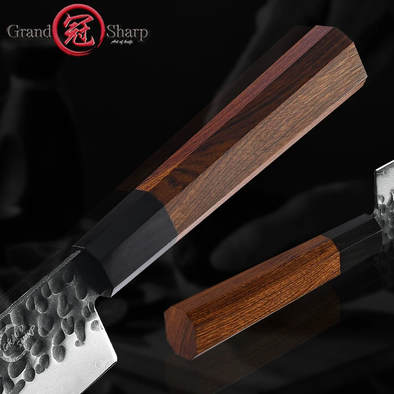 5 7 дюймовый универсальный нож ручной работы японская модель трехслойный
