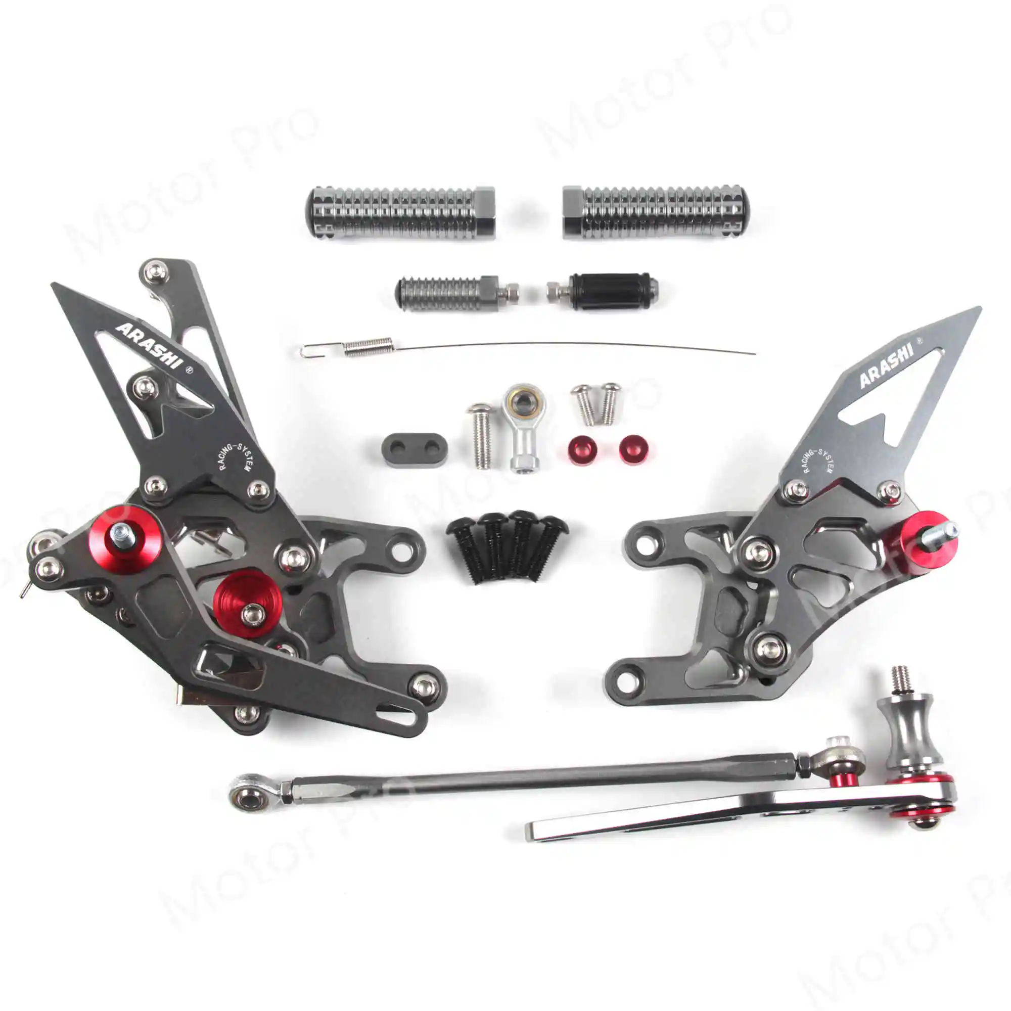 Регулируемые подножки для Honda CBR1000RR 2012- аксессуары для мотоциклов подножки Rearsets CBR 1000 RR CBR1000 1000RR 1000CC - Цвет: 2.0 Gray
