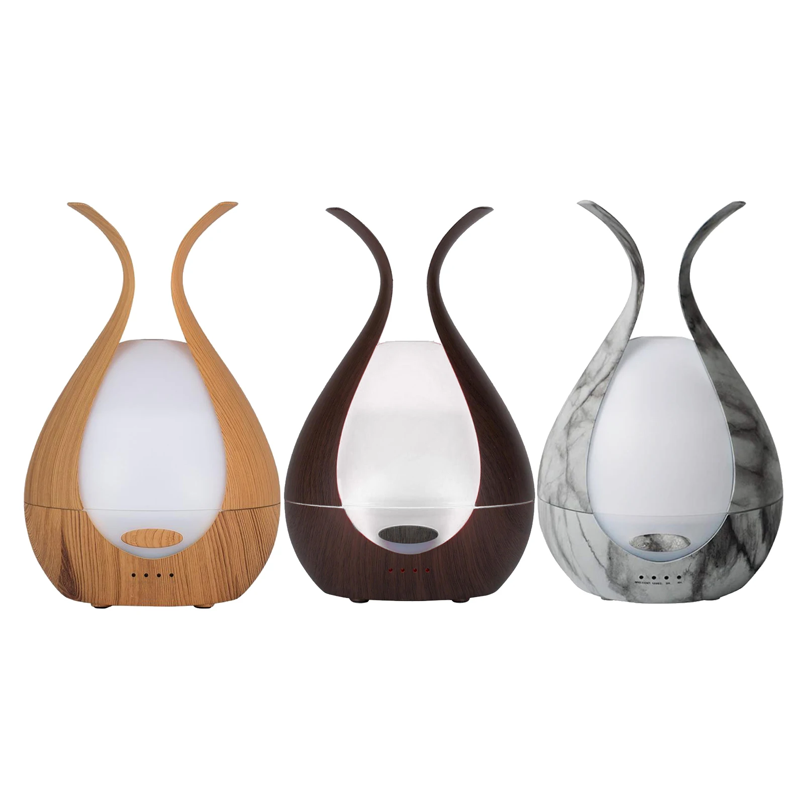 

Творческий 7 цветов светодиодный ультразвуковой Арома-увлажнитель диффузор для эфирных масел; Изысканное деревянное зерно Арома Воздухооч...