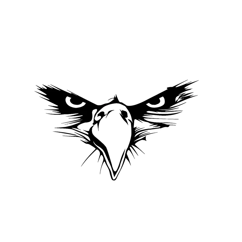 DAWASARU личностный лысый орел американская птица клюв высокое качество ПВХ стикер