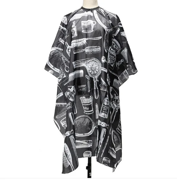 

Best Selling 2021products Hairdressing 140*115cm Hair Cutting Gown Barber Cape Hairdresser Cape Gown Cloth Waterproof Hair Cloth