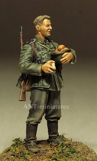 1/35 Набор для моделирования из смолы фигурка солдата | Игрушки и хобби