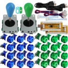 Контроллер SJ @ JX для аркадных игр, USB-кодер, 2 игрока, геймпад с микропереключателем, джойстик для Nintendo Switch PS3 Raspberry 2201H