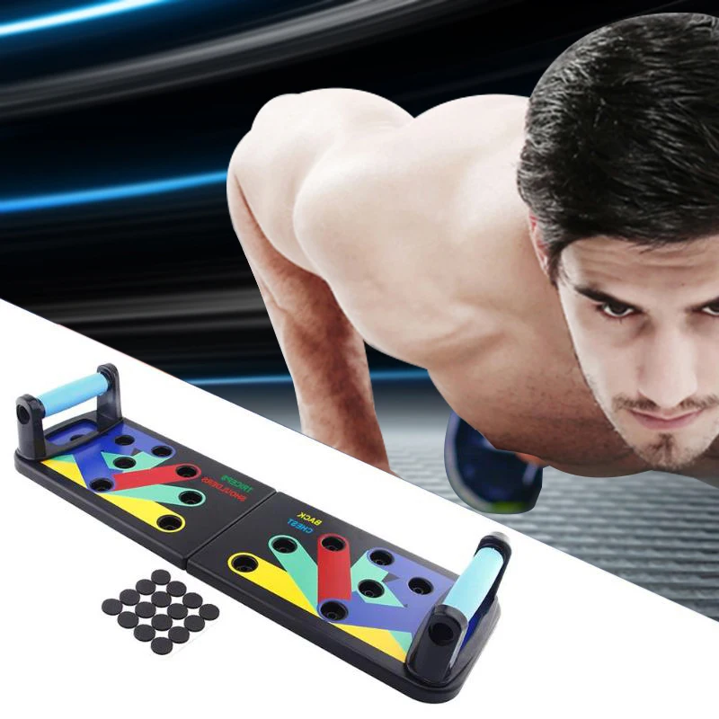 9 в 1 тренажер для мышц живота|Стойки отжиманий| |