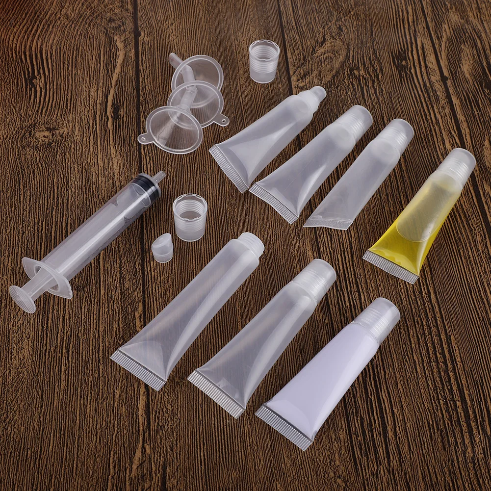 50 шт. косой рот Сделай Сам блеск для губ добавка трубки косметический суб розлив