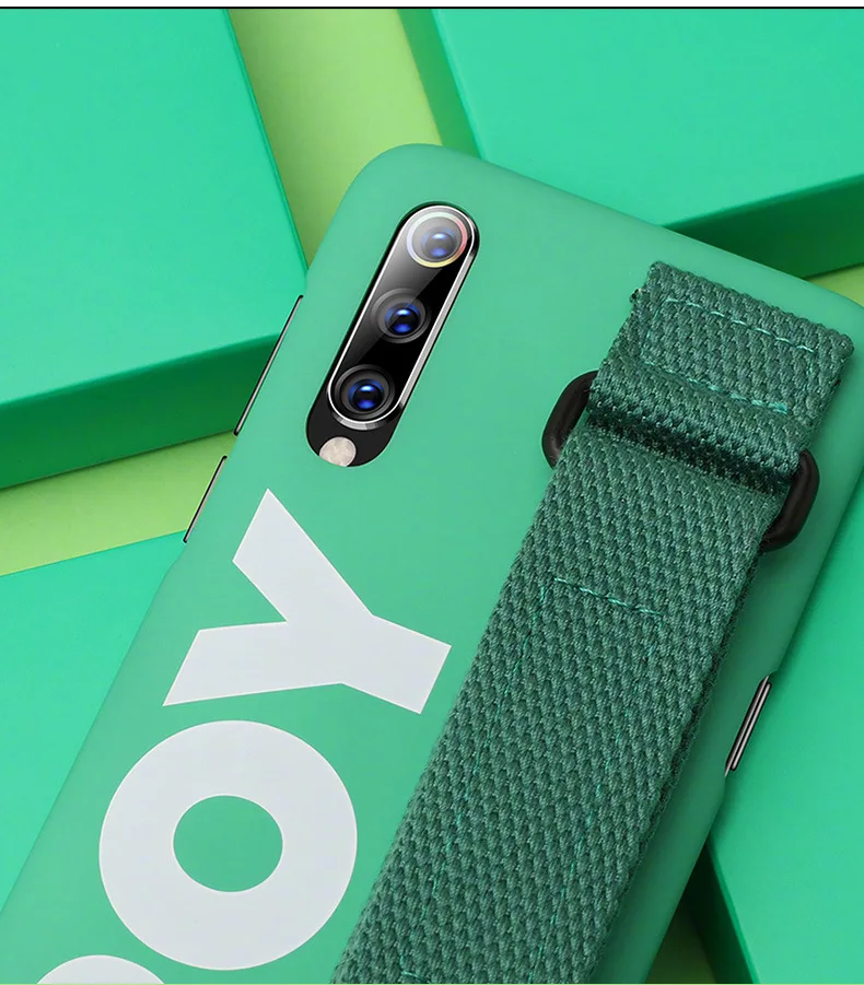Официальный жесткий чехол из поликарбоната для xiaomi redmi note 8 pro ремешок на запястье