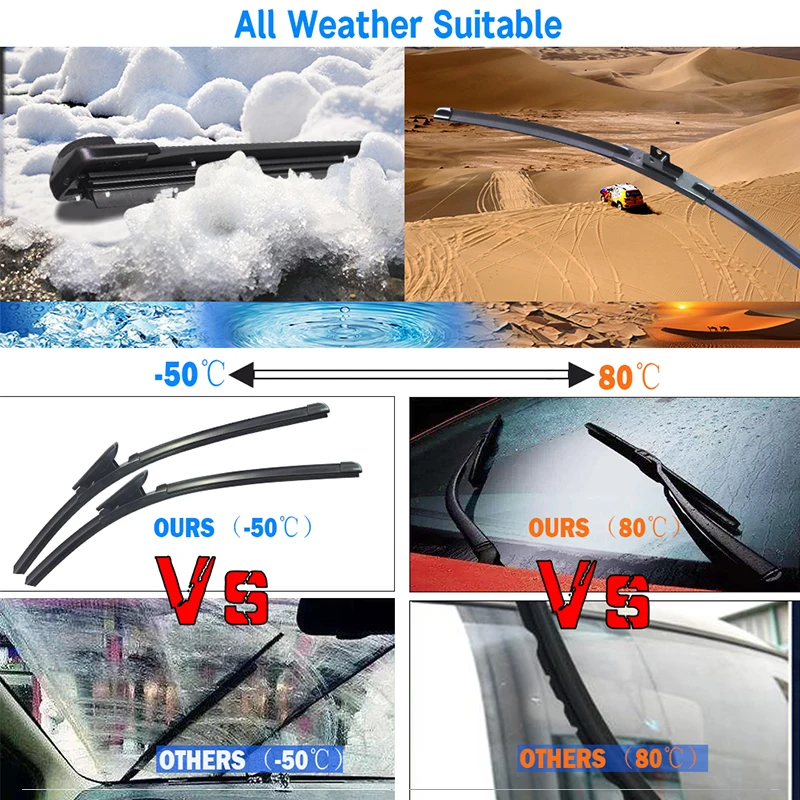 Buildreamen2 Car Accessories Wiper Blade Rubber Windscreen For Kia Ceeɽ Pro Ceed | Автомобили и мотоциклы