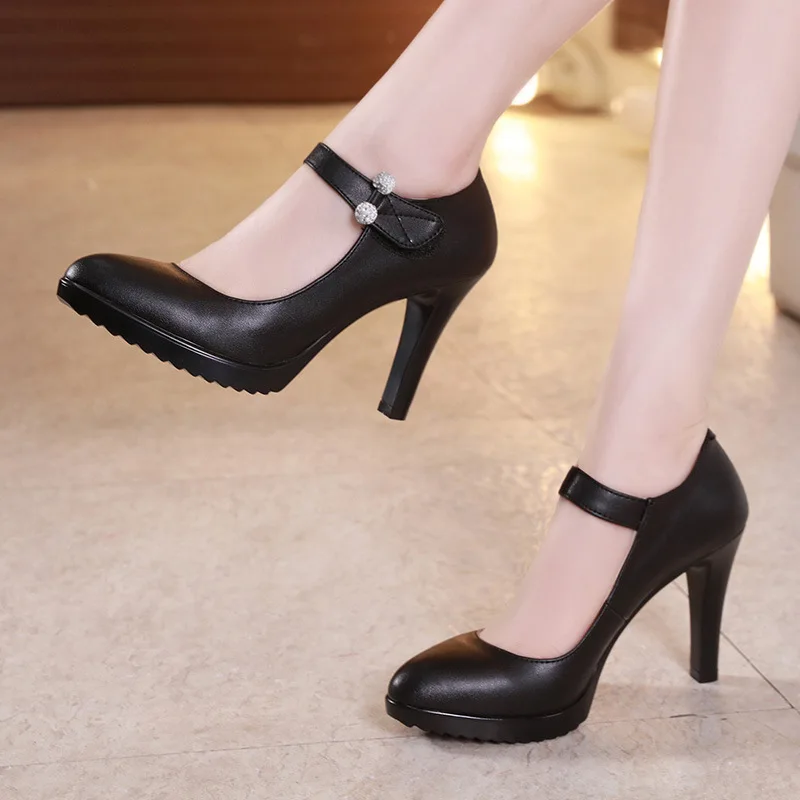 Размера плюс Размеры: 32 33-43 острый носок женские туфли-лодочки на высоком каблуке