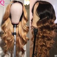 ombre blonde lace front wig human hair wigs brazilian body wave lace front wig pre plucked ombre honey colored 1b 99j lace wigs