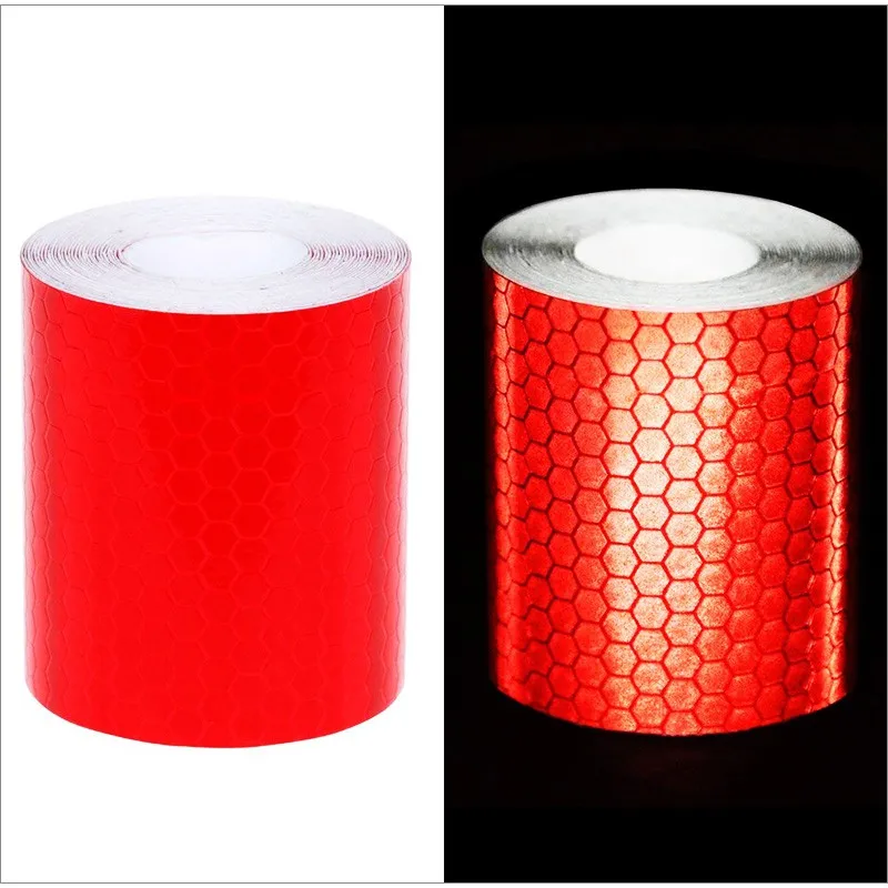 Наклейки для велосипеда 5 см x 1 м|Светоотражающий материал| |