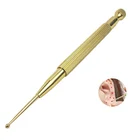 Латунная акупунктурная Массажная палочка для ушей, зонд для точечного массажа, ручка для обнаружения ушей, карандаш для ушей, инфлекторная зона для ухода за здоровьем, массажная палочка