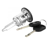 front right driver side door lock barrel with 2 keys 4060638 fits for ford transit mk6 mk7 car accessories