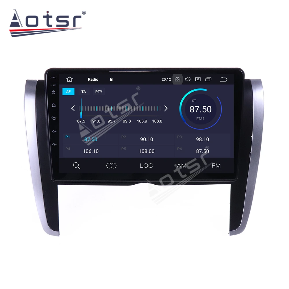 

Android 10.0 4GB 64GB PX6 Android Radio Car GPS Navigation Unit For Toyota Allion 2007+ Multimedia Player Auto Stereo Head Unit
