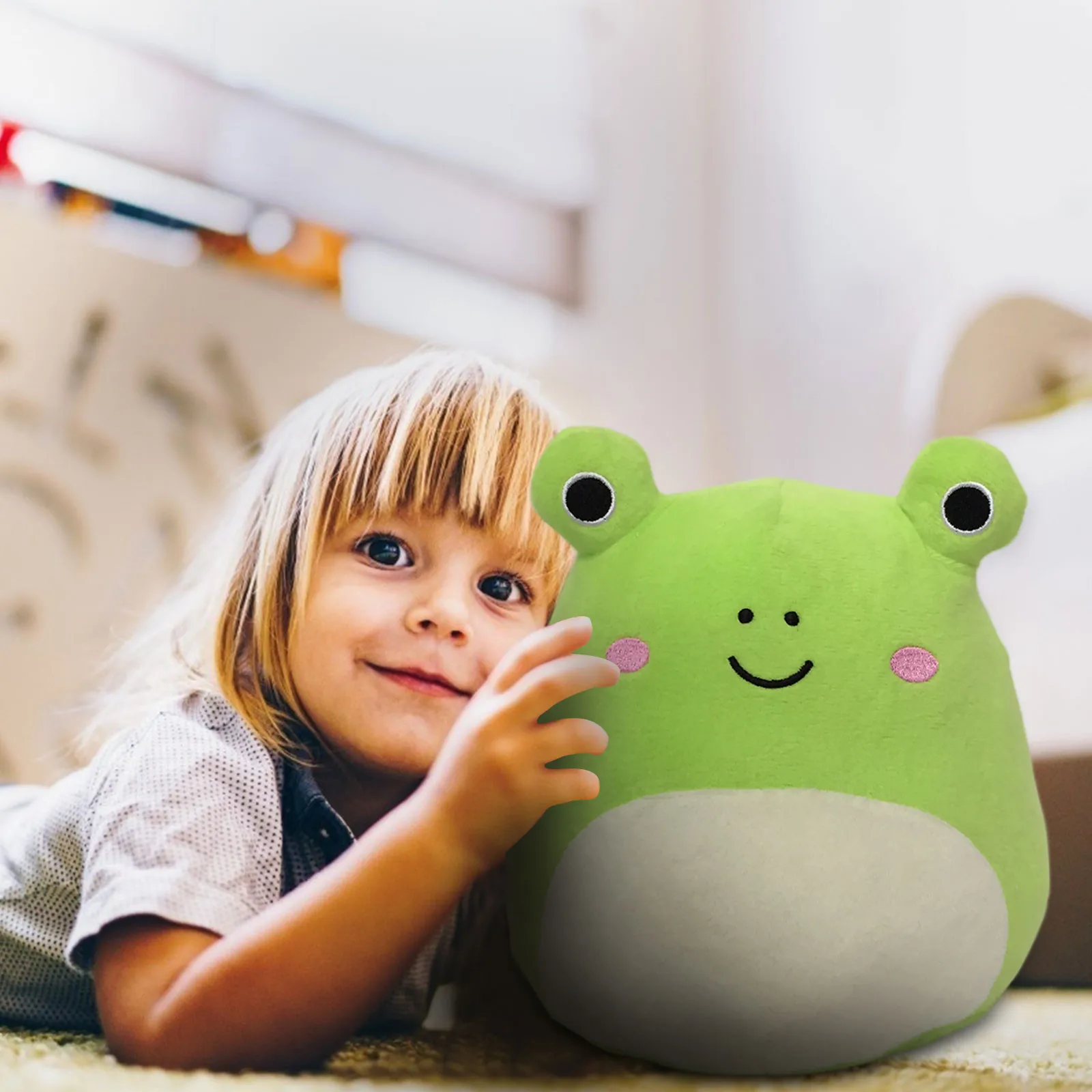 Подушка в виде лягушки улыбки 20/40 см |