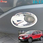Для Nissan Qashqai Dualis + 2 хромированные передние противотуманные фары, защитные крышки, литьевая рамка, декоративная отделка, Стайлинг 2010 2011 2012 2013