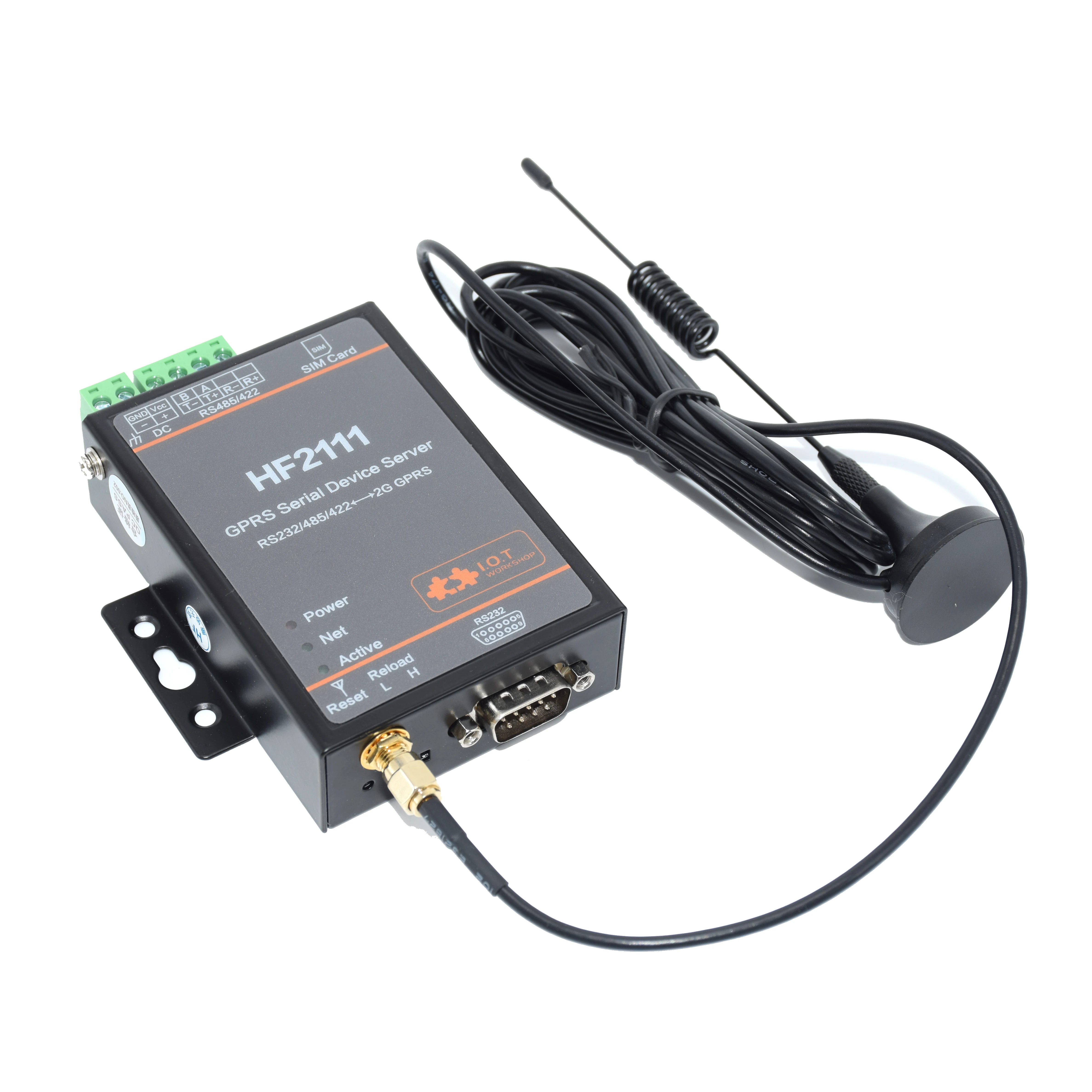 Industrial Auto Data Transmission GPRS RS232/485/422 to module HF2111 Support 850/900/1800/1900MHz | Безопасность и защита