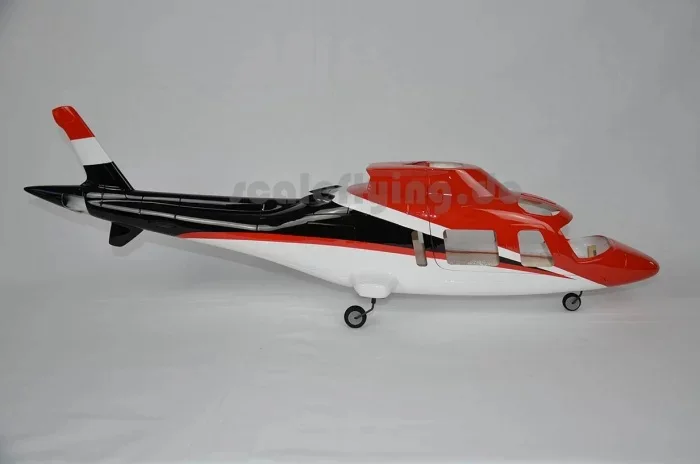 A109 450 Pre-Painted Glass Fiber Scale Fuselage For Size RC Model Helicopter | Игрушки и хобби