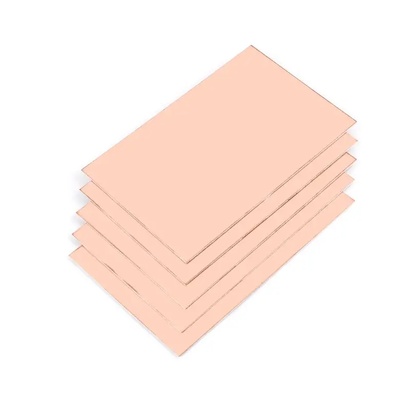

5pcs 10*15cm CCL Single Side PCB Copper Clad Laminate Board FR4 Circuit Board Composite Epoxy Material