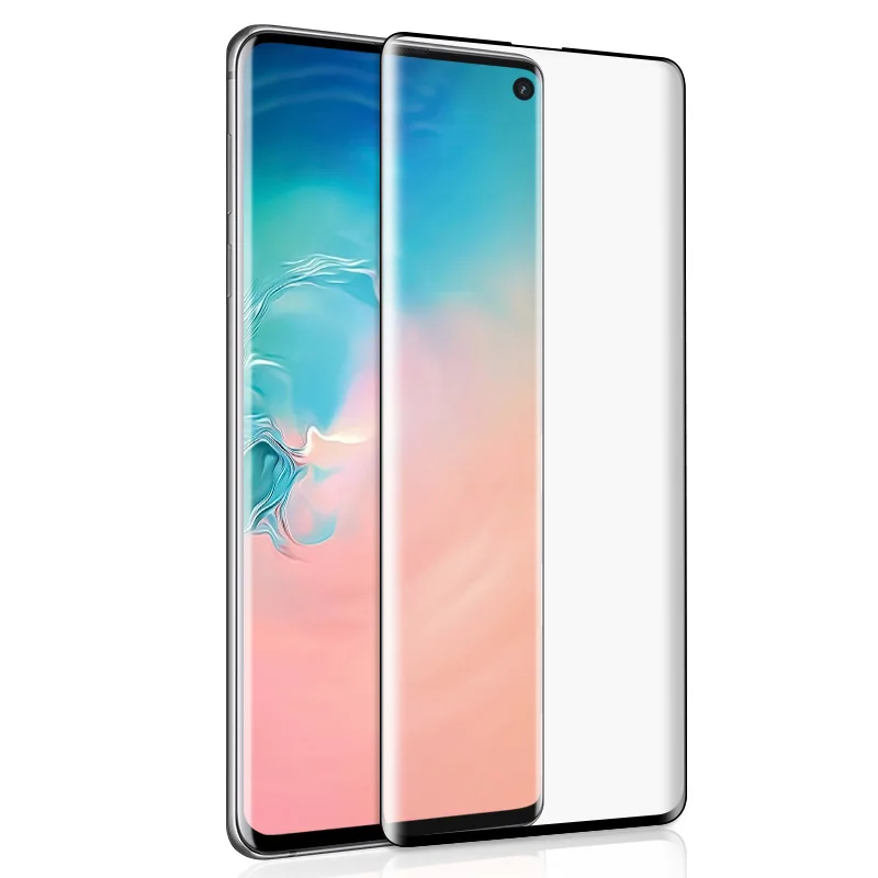 3D закаленное стекло для samsung galaxy s10 plus lite s10e s10plus s10lite чехол Защитная пленка glas HD |
