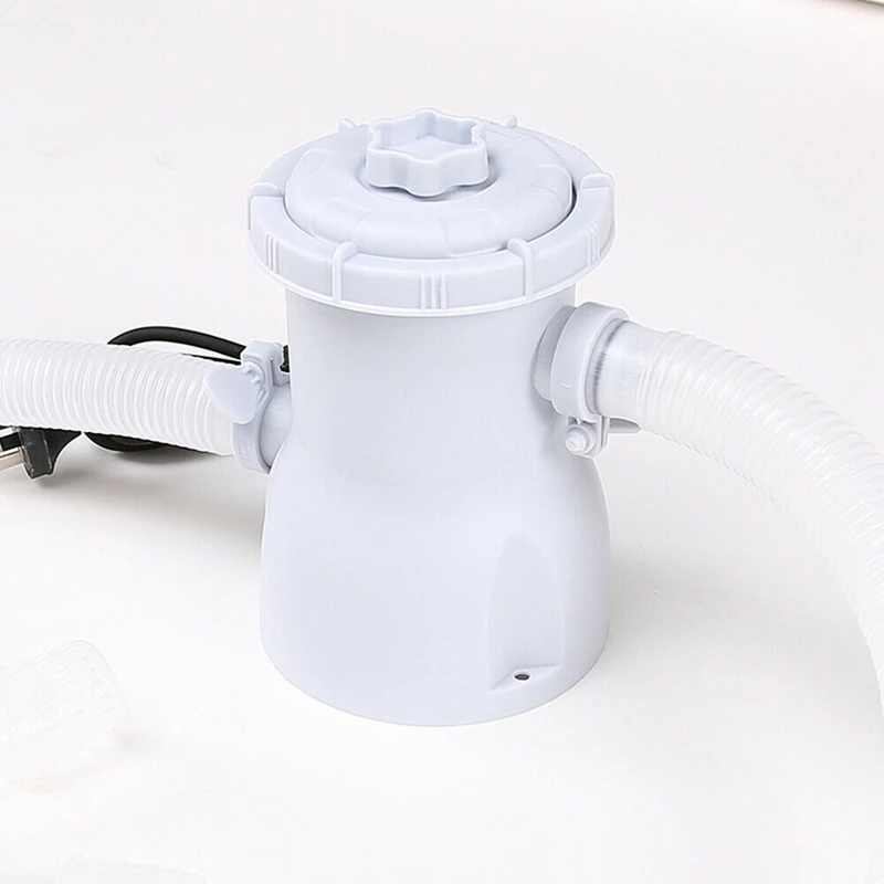 

Electric Swimming Pool Filter Pump Water Cleaning Tool Above Ground Pool-US Plug