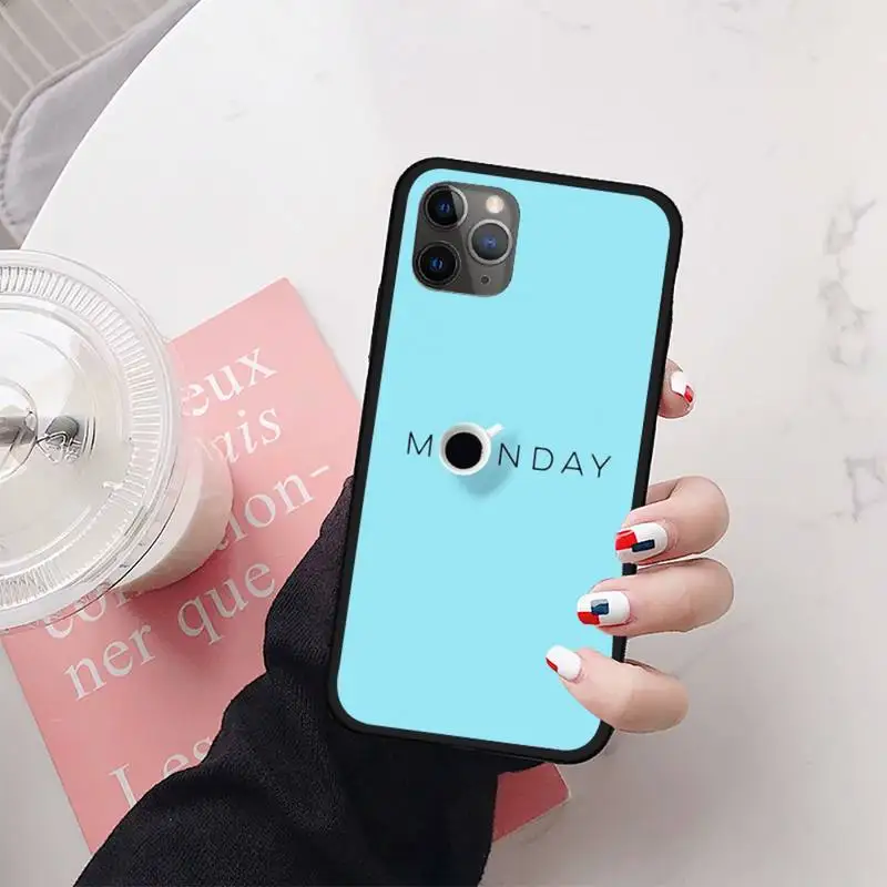 

Coffee casual pleasant sweet beautiful Phone Case for iPhone 11 12 mini pro XS MAX 8 7 6 6S Plus X 5S SE 2020 XR