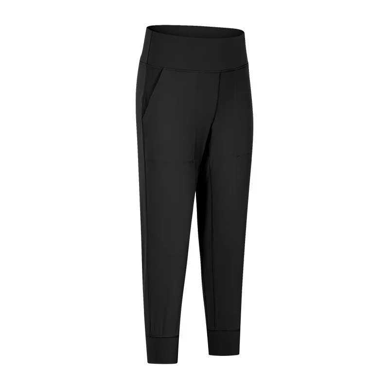 

New elastic Pocket Yoga Pants with bunched feet for women