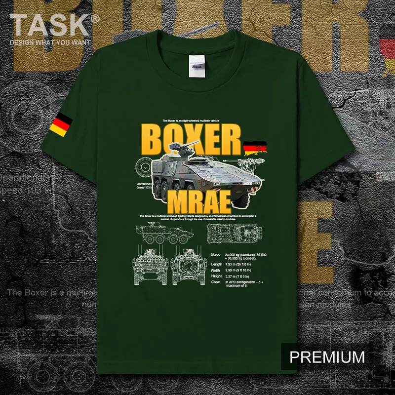 

German Army Boxer Military Army mens t shirt clothing sporting Top new fashion tops clothes summer