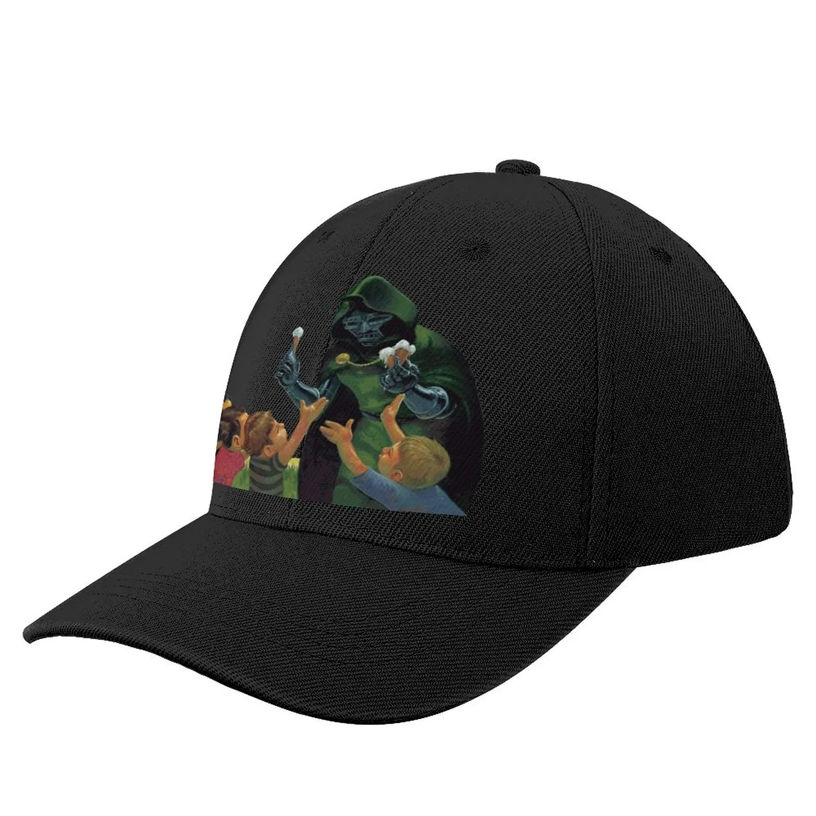 

Mf Doom Baseball Cap Retro Children Baseball Hat Blank Polyester Sports Fashionable Cap