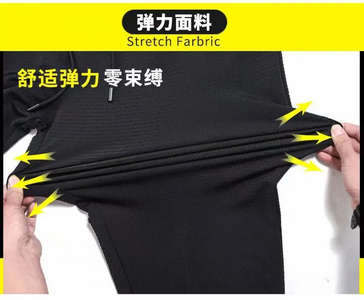 

Men's Sweat Shorts Men Summer Ice Silk Streetwear Pants Casual Printing Plus Size Beach Pants Straight Shorts for Men Cpfm