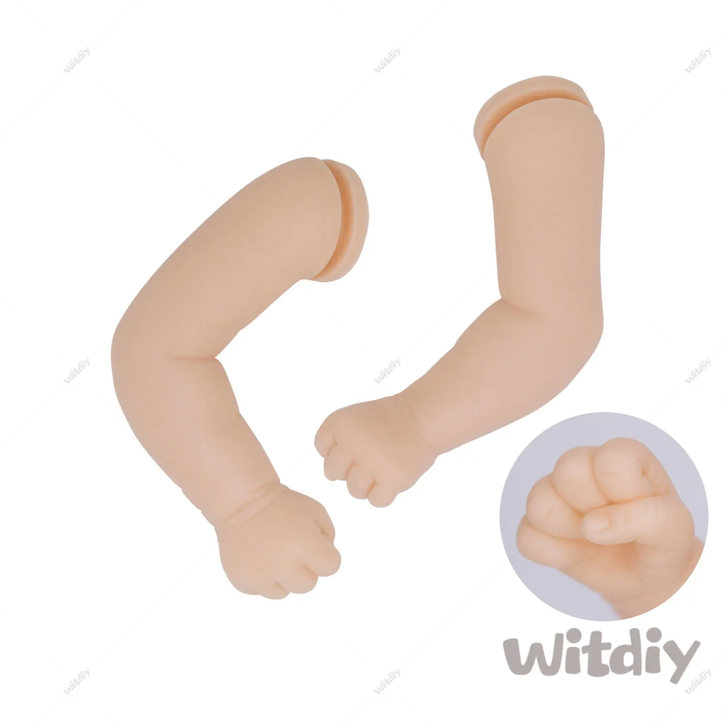 Pаспродажа Новый комплект Witdiy, набор без рисунка, реалистичный комплект Felicia 50 см, неокрашенный Комплект Reborn