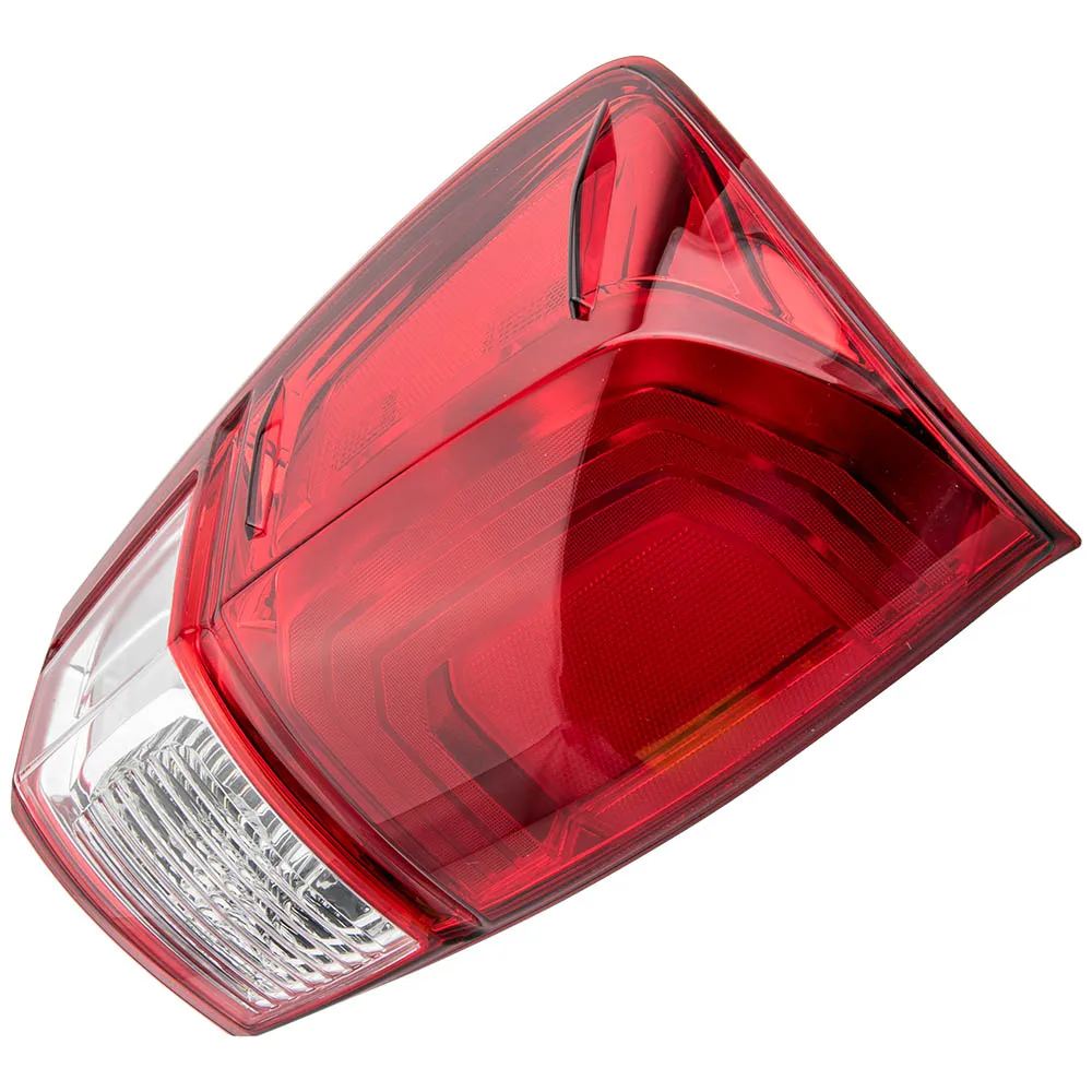 

Drivers Tail Light with Red Clear Lens Assembly fit 2016-2019 for Toyota Tacoma