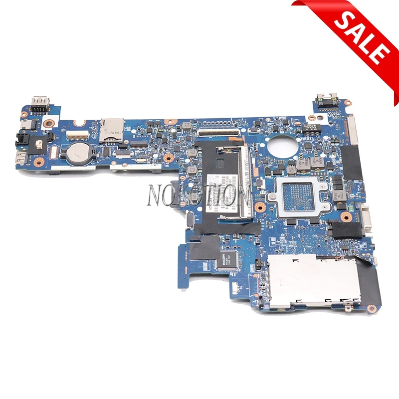 NOKOTION материнская плата для ноутбука HP EliteBook 2540P 598762-001 614965-001 аккумулятор большой