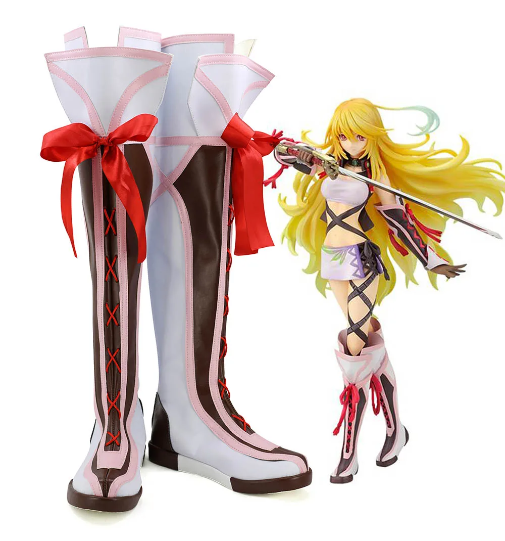 

Tales of Xillia Milla Maxwell Cosplay Boots Shoes Custom Made Any Size