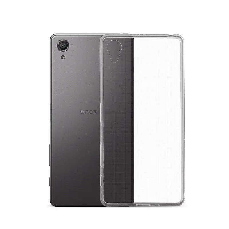 Мягкий ТПУ чехол для Sony Xperia XA1 ультра прозрачный силиконовый защитный