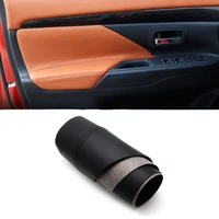 for mitsubishi outlander 2014 2015 2016 2017 2018 4pcs car interior microfiber leather door handle panel armrest cover trim