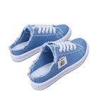 Кеды женские с низким верхом, холщовые кроссовки, повседневная обувь на шнуровке, белые, Размеры 35-41, весна-лето 2021