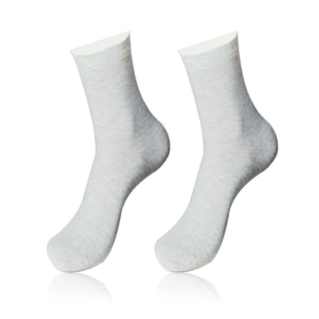 Носки мужские летние из бамбука мягкие дышащие средней длины модные для здоровья