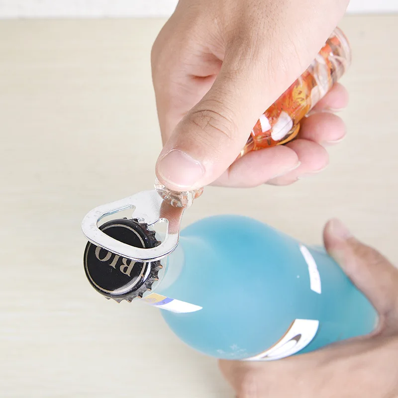

Creative personality bar Mini beer bottle opener home beverage bottle opener refrigerator magnetic paste soft decoration