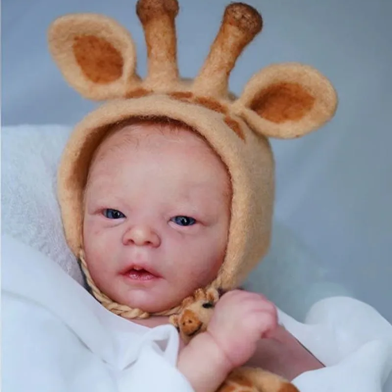 ADFO 17 дюймов Даррена проснулся Bebe Reborn детские мягкие виниловые куклы Неокрашенный