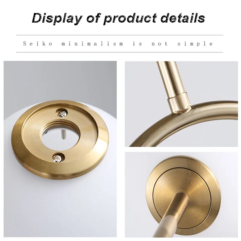 Подвесной светильник в скандинавском стиле Светодиодная лента с U-образным