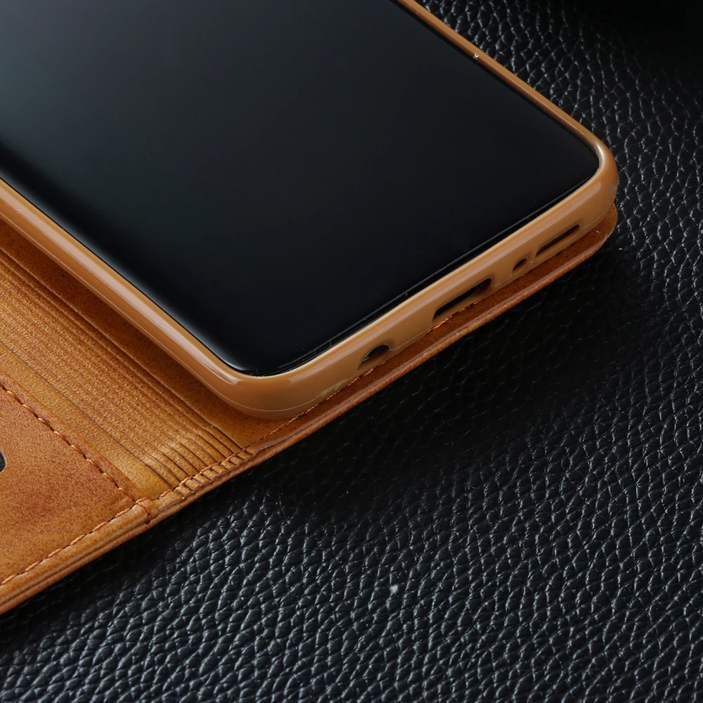 Чехол для samsung Galaxy S10 S9 S8 Plus роскошный с магнитной застежкой кожа + Мягкий ТПУ чехол