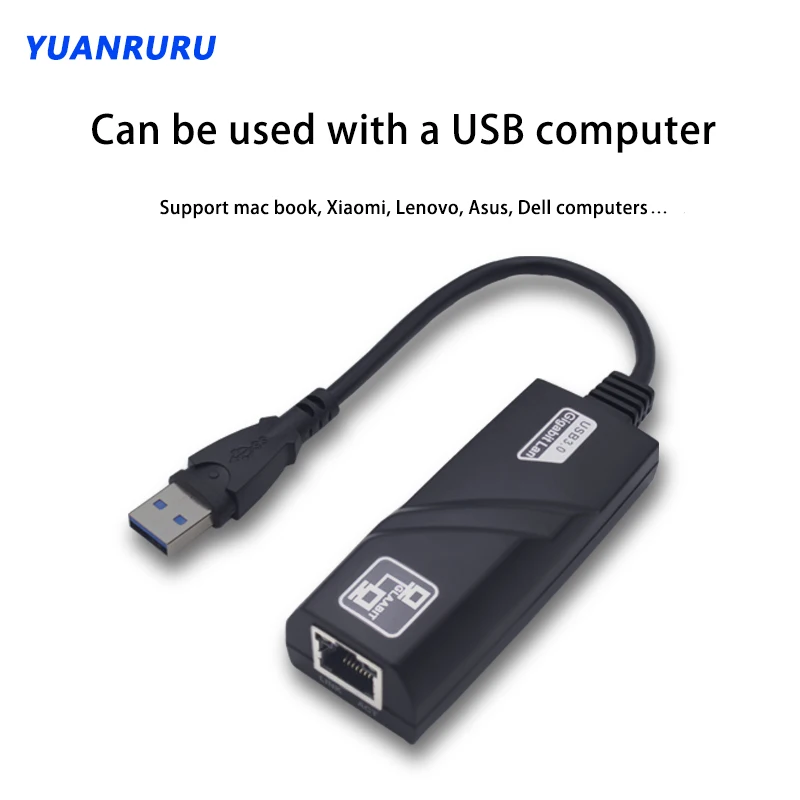 сетевая карта ethernet usb 30 адаптер ethernet rj45 l