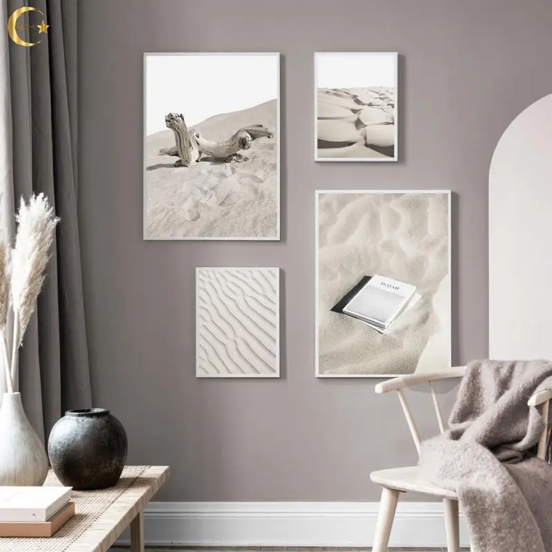 

Desert Highway Dune Deadwood Book Canvas Painting Nordic Wall Art Posters and Prints Wall Pictures for Living Room Home Decor